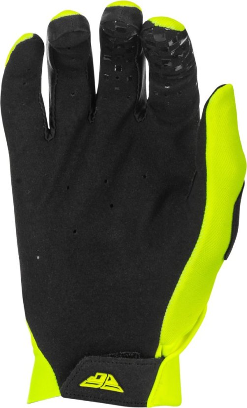 Rukavice Pro Lite Fly Racing - USA 2026 (hi-vis/černá) - Velikost: L