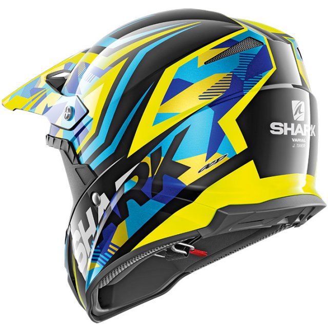 Motokrosová přilba SHARK VARIAL REPLICA TIXIER (KBY) - DS - Velikost přilby: L
