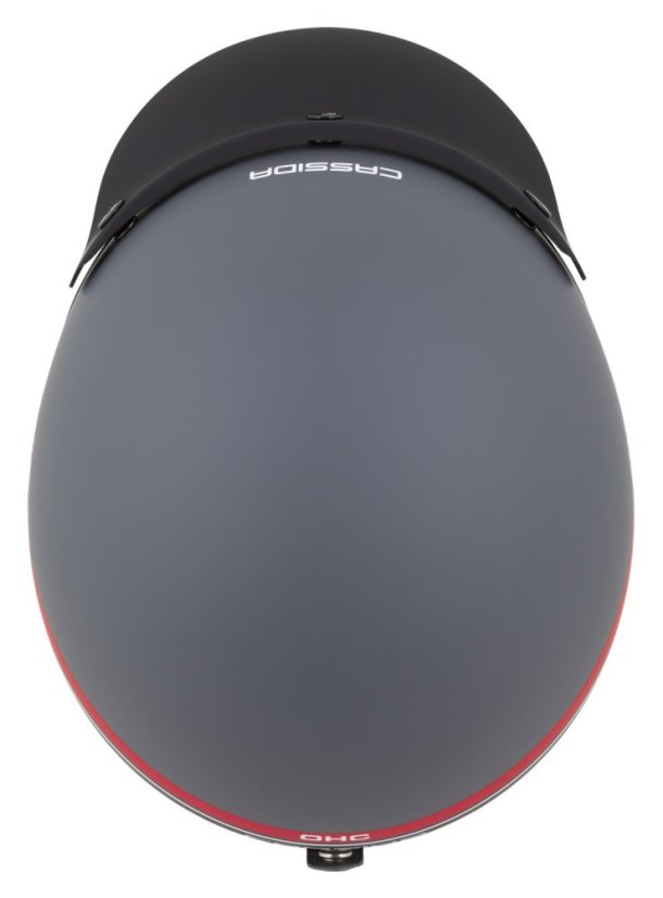 Otevřená přilba Oxygen 2.0 Jawa OHC, CASSIDA (šedá matná/červená/černá/bílá) 2026 - Velikost přilby: 2XL