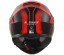 Přilba STORM II  TRACKER Black Red