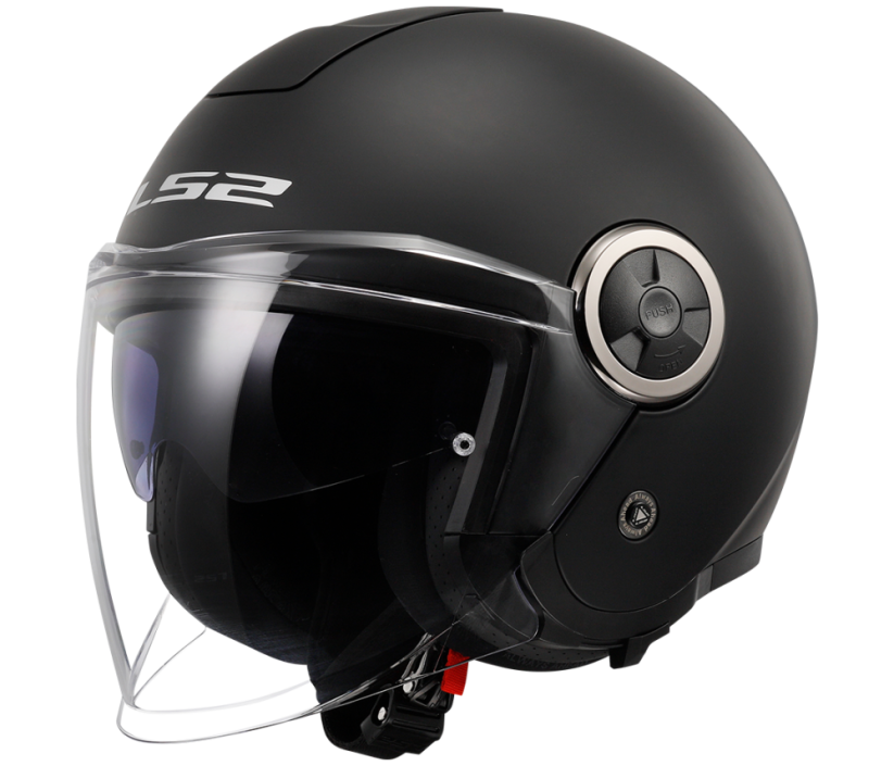 Přilba CLASSY SOLID Matt Black LS2