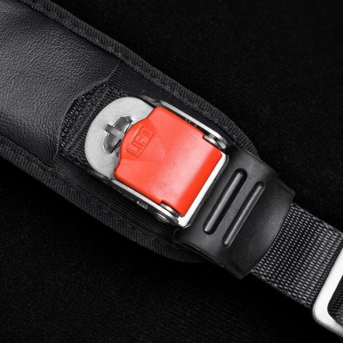 LS2 MX701 Explorer Spire enduro přilba Black Titanium Red - Velikost: XL